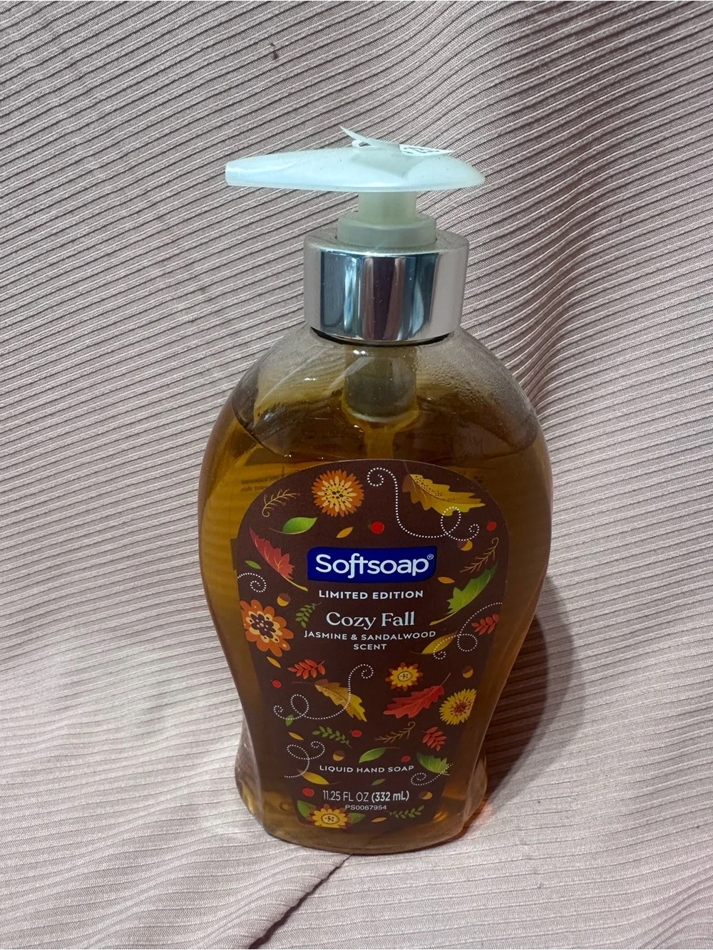 Cozy Fall Jasmine & Sandalwood Liquid Hand Soap - Amber